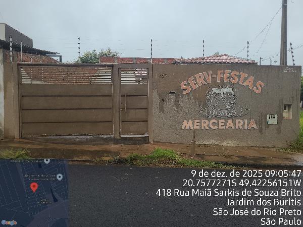 Casa - Venda, JARDIM DOS BURITIS, SAO JOSE DO RIO PRETO, SP